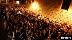 În cursul serii de duminică la Barcelona (REUTERS/Juan Medina)