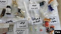 Policijska zapljena narkotika, Iran