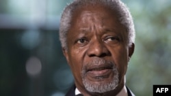 Кофі Аннан, посланець ООН та Ліги арабських держав з проблеми Сирії