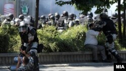 Protestat në Maqedoni