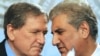 Pakistani Foreign Minister Shah Mehmood Qureshi (right) with Richard Holbrooke, special envoy for Afghanistan and Pakistan, at a press conference in Islamabad