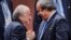 FIFA President Sepp Blatter (left) has slammed the UEFA head Michel Platini (right) over a corruption investigation into the workings of world soccer's governing body. 
