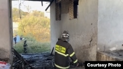 Өрт чалган үй.