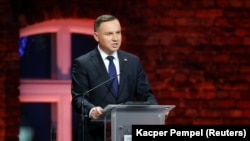 Президент Польщі Анджей Дуда, січень 2020 року