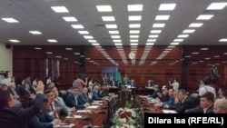 Түштүк Казакстан облусунун маслихатынын жыйыны. Чымкент, 5-июнь, 2018-жыл. 