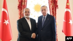 Хания менен Эрдоган. Стамбул, 20-апрель 2024-жыл