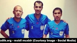 Бахадыр Кочкаров (солдо), Равшан Ирматов (ортодо)¸ Абдухамидулло Расулов (оңдо)