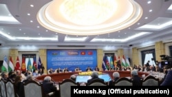 VII заседание ТюркПА. Бишкек, 8 декабря 2017 года.