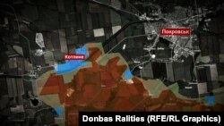 Зони, позначені синім кольором, – нещодавно зайняті Силами оборони України. Дані: DeepState