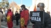 Protesta e opozitës në Maqedoninë e Veriut