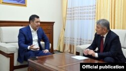 Президенттин Баткен облустук медиа борборуна маек курган учуру.