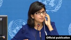 Бириккен Улуттар Уюмунун Адам укуктары боюнча жогорку комиссарынын өкүлү Равина Шамдасани.