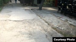 Бишкек. Тротуары