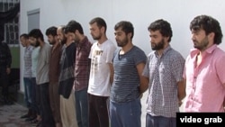 Нурек шаарындагы "Ислам мамлекети" уюмунун мүчөсү делгендер. 29-август, 2015-жыл