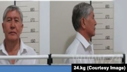 Алмазбек Атамбаев после задержания. 