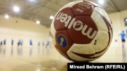 Rukometna lopta, arhivska fotografija