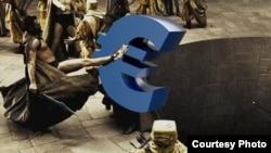 Фотоколаж референдуму в Греції 