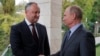 Președintele Igor Dodon l-a felicitat pe Vladimir Putin pentru victoria în alegerile prezidențiale