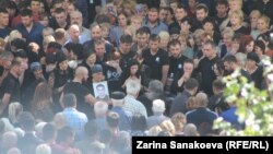 Похороны Инала Джабиева, 31 августа 2020 года