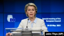 Președinta Comisiei Europene, Ursula von der Leyen