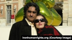 کارن وفاداری و همسر او آفرین نیساری