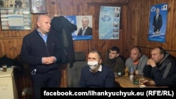 Илхан Кючюк на предизборна среща в с. Света Петка, община Велинград. 16 март 2021 г.