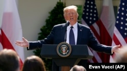 Președintele Donal Trump la Casa Albă, 24 iunie 2020.