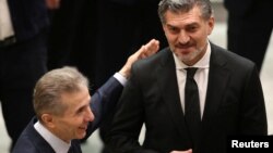 Бидзина Иванишвили и Михаил Кавелашвили, 29 декабря 2024 года