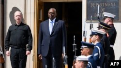 دیدار وزرای دفاع آمریکا و اسرائیل در پنتاگون