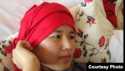 Малика Ноотиева в больнице.