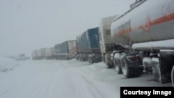 Бишкек-Ош жолу. Иллюстрация.