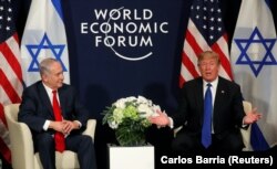 La întîlnirea cu premierul israelian Benjamin Netanyahu