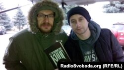 Олександр Положинський (ліворуч) і Сергій Жадан