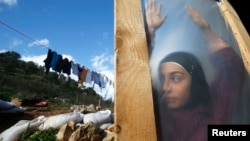 Sirijska djevojčica u izbjegličkom kampu kod Bejruta, 2015.