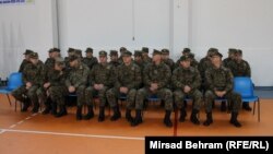 Sa ispraćaja vojnika u misiju u Afganistan, Čapljina, decembar 2014. foto: Mirsad Behram