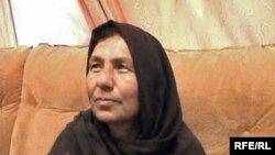 Kaftar parancsnok, az első női katonai vezető Afganisztánban. Ez a kép 2008 nyarán készült.