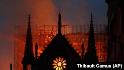 Пожежа в соборі сталася 15 квітня