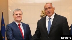 Premierul Boiko Borisov și procurorul general al Rusiei Iuri Ceaika