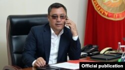 Президент Садыр Жапаров.