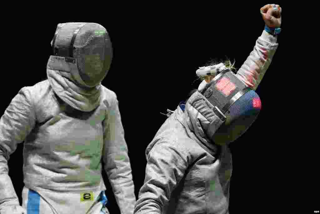 Ольга Харлан перемогла італійку Ірене Веккі у півфіналі командних змагань