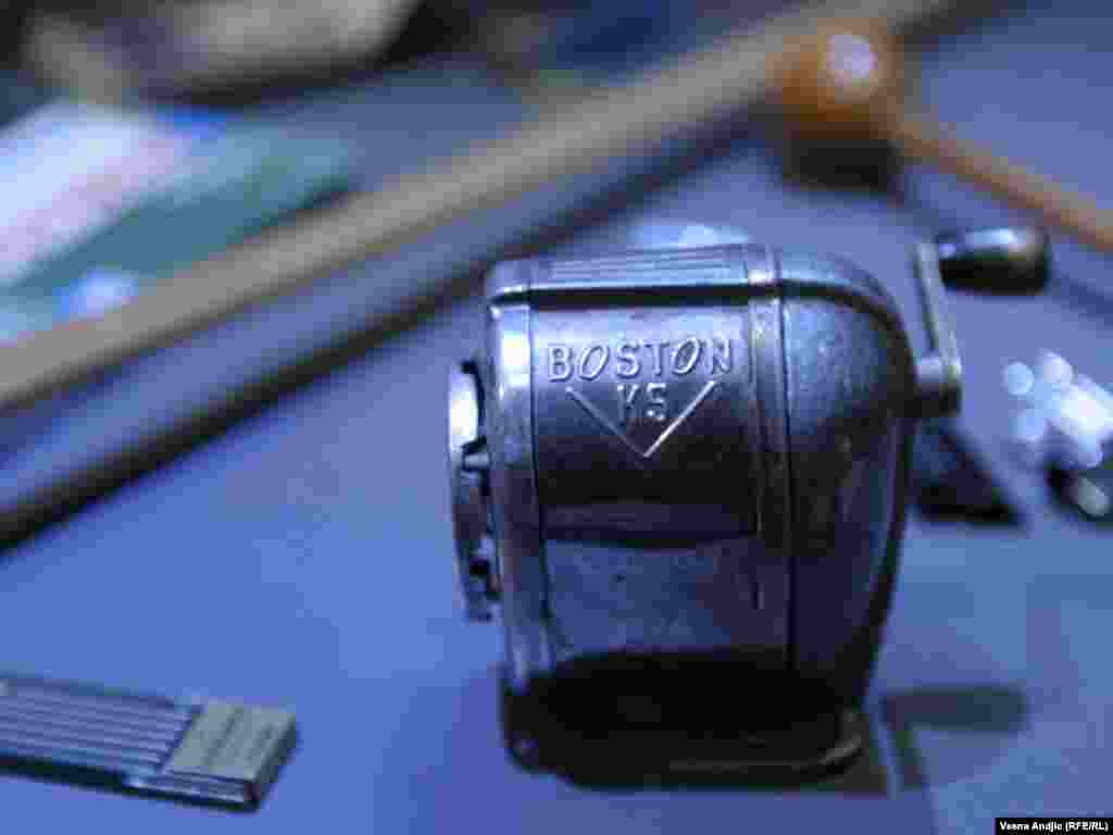 Izložba "Ukleti neimar" u Konaku kneginje Ljubice, Beograd, 17. maj 2011. Foto: RSE / Vesna Anđić