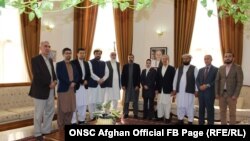 An Afghan contact delegation of the Taliban returns from Qatar, where they met with Afghan officials and international envoys for Afghanistan in Kabul on March 13.