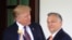 Donald Trump és Orbán Viktor 2019. május 13-án Washingtonban