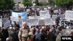 Sa ranijih protesta u Prištini na 1.maj - iz arhive