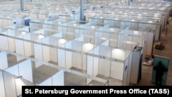 Ковид-госпиталь в "Ленэкспо"