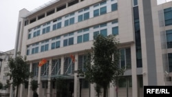 Zgrada Vlade Crne Gore, februar 2010, foto: Savo Prelević