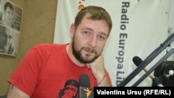 Ivan Sveatcenko, în studioul Europei Libere