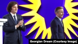 Лидеры «Грузинской мечты» – Ираклий Кобахидзе и Бидзина Иванишвили