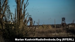 Руины шахты «Бутовка» под Авдеевкой