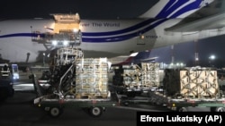 Një kontigjent i ndihmës ushtarake amerikane për Ukrainën. Janar, 2022.